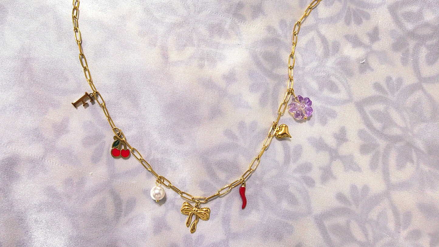 Charmed whimsy necklace